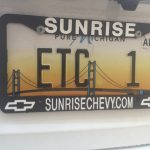 ETC license plate 1